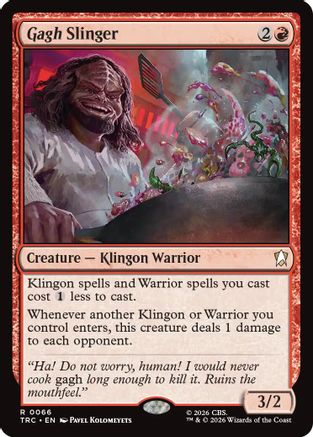 Gagh Slinger (TRC-066) - Commander: Star Trek-1