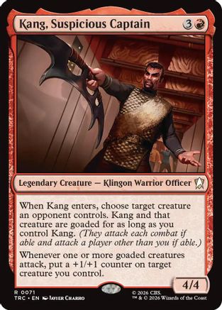 Kang, Suspicious Captain (TRC-071) - Commander: Star Trek-1