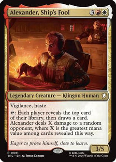 Alexander, Ship's Fool (TRC-081) - Commander: Star Trek-1