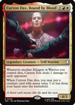 Curzon Dax, Bound by Blood (TRC-092) - Commander: Star Trek-1