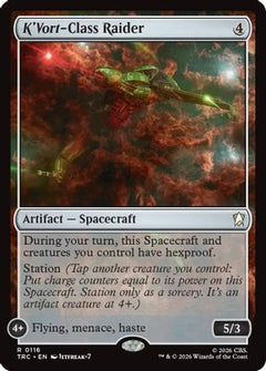 K'Vort-Class Raider (Surge Foil) (TRC-116) - Commander: Star Trek Foil-1