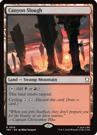 Canyon Slough (TRC-516) - Commander: Star Trek-1