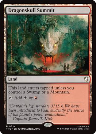 Dragonskull Summit (TRC-524) - Commander: Star Trek-1