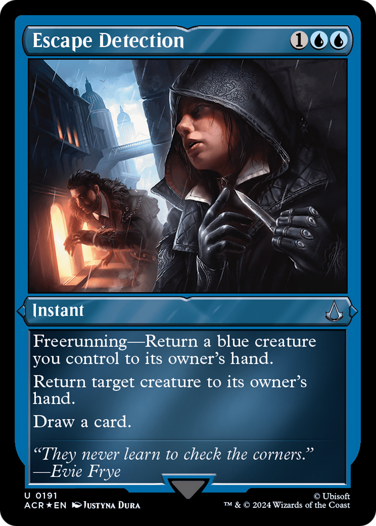 Escape Detection (ACR-191) - Assassin's Creed Etched Foil-1