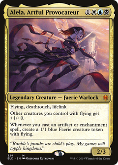 Alela, Artful Provocateur [Throne of Eldraine]-1