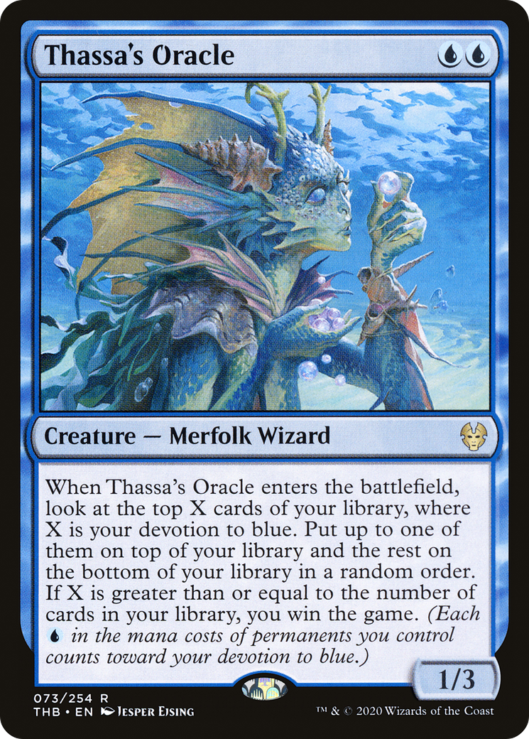 Thassa's Oracle [Theros Beyond Death]-1