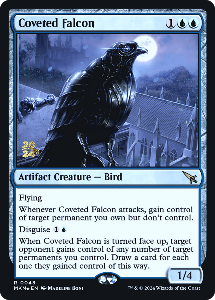 Coveted Falcon [Murders at Karlov Manor Prerelease Promos]-1