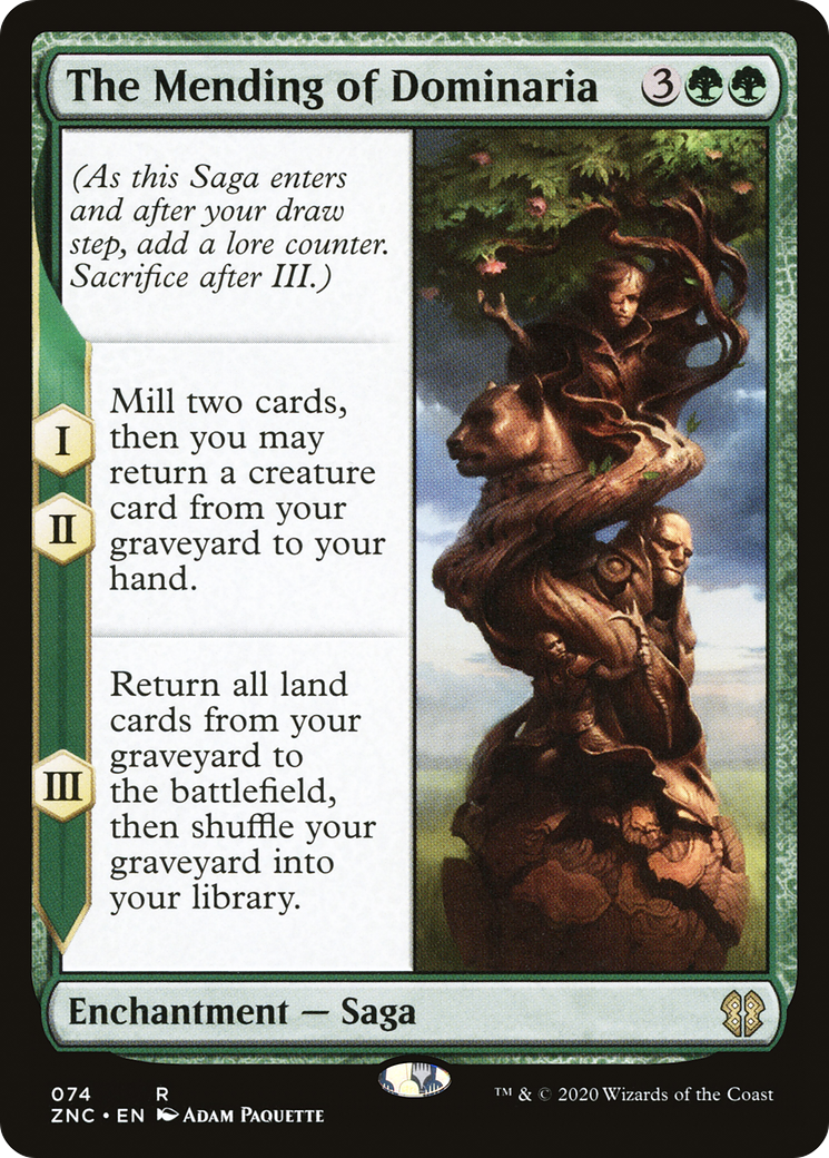 The Mending of Dominaria [Zendikar Rising Commander]-1