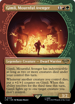 Gimli, Mournful Avenger (Showcase Ring Frame) [The Lord of the Rings: Tales of Middle-Earth]-1