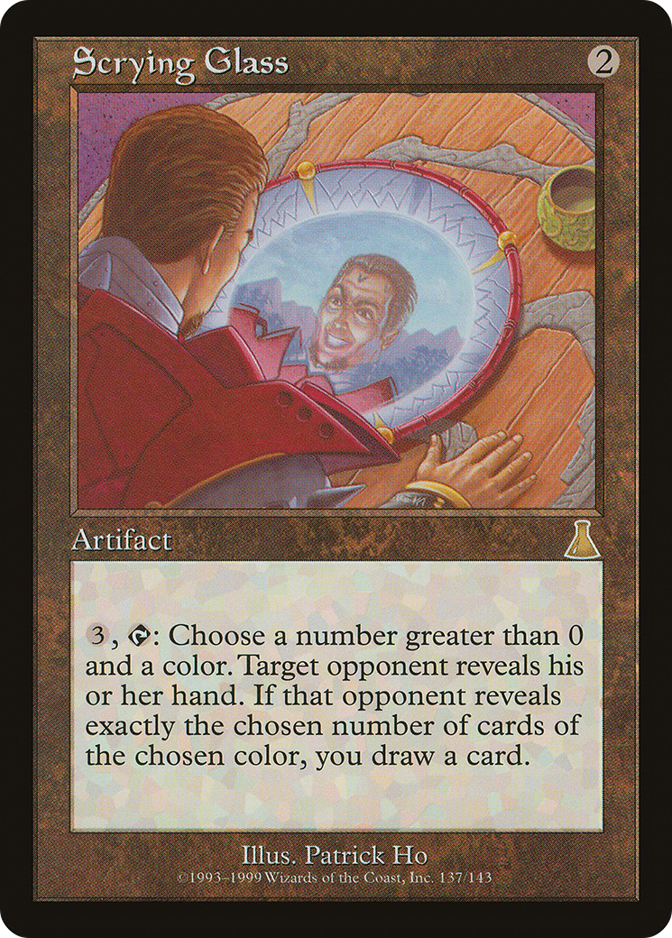 Scrying Glass [Urza's Destiny]-1