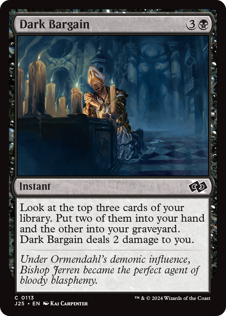 Dark Bargain [Foundations Jumpstart]-1