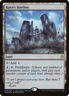 Karn's Bastion (Planeswalker Weekend) [War of the Spark Promos]-1