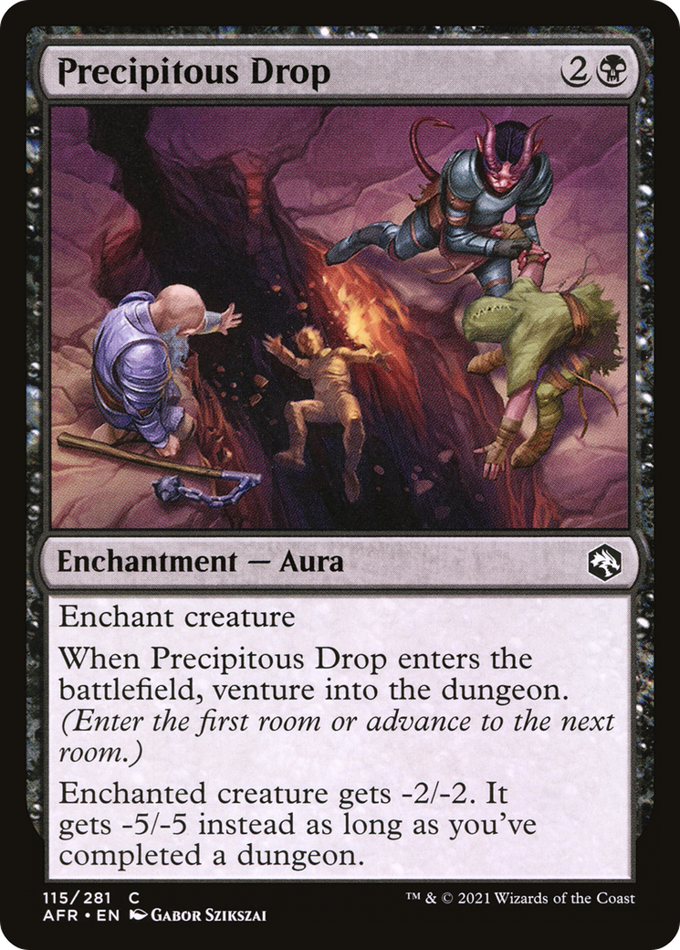 Precipitous Drop [Dungeons & Dragons: Adventures in the Forgotten Realms]-1