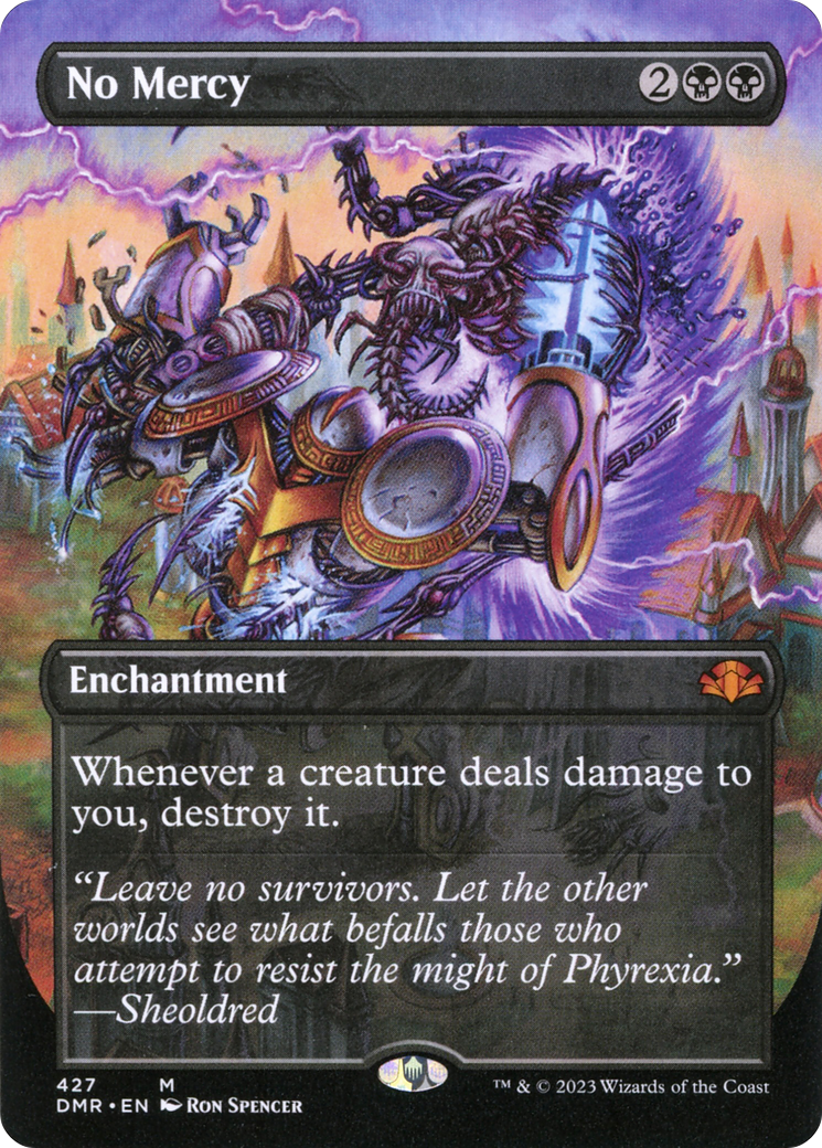 No Mercy (Borderless Alternate Art) [Dominaria Remastered]-1
