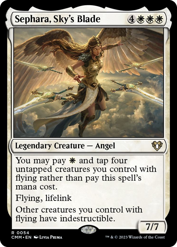 Sephara, Sky's Blade [Commander Masters]-1