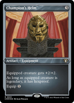 Champion's Helm (Foil Etched) [Commander Masters]-1