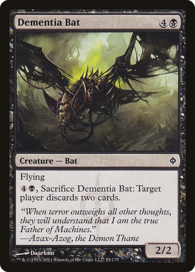 Dementia Bat [New Phyrexia]-1