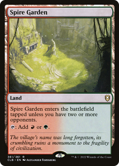 Spire Garden [Commander Legends: Battle for Baldur's Gate]-1