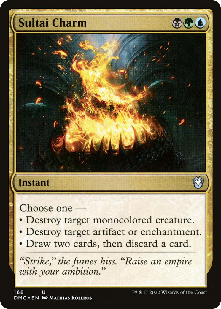 Sultai Charm [Dominaria United Commander]-1