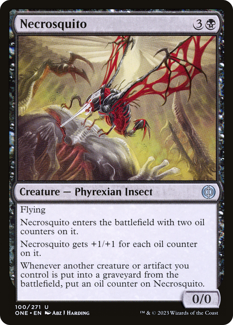 Necrosquito [Phyrexia: All Will Be One]-1