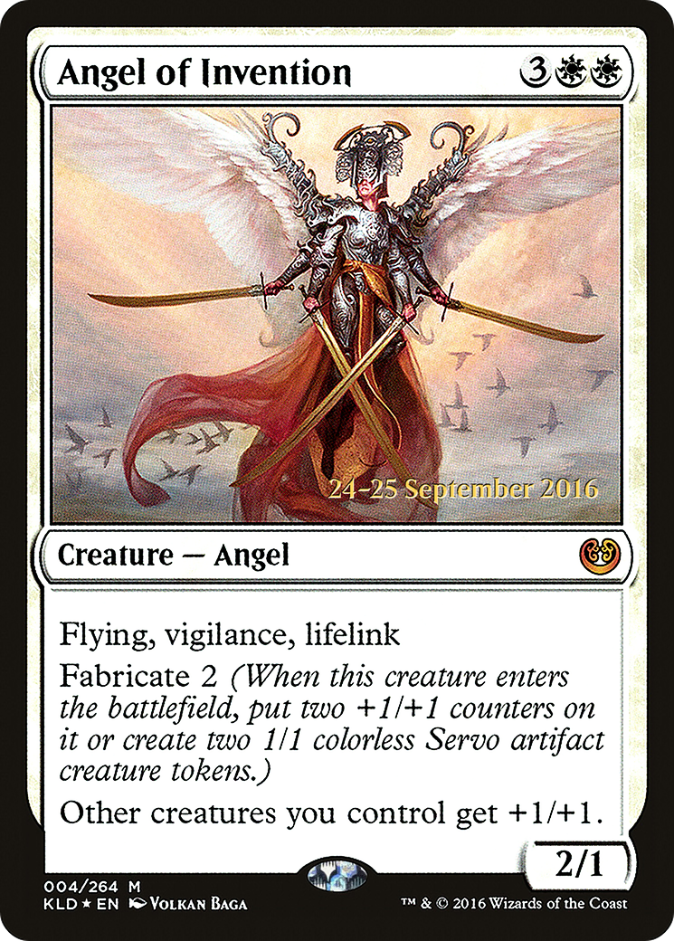 Angel of Invention [Kaladesh Prerelease Promos]-1