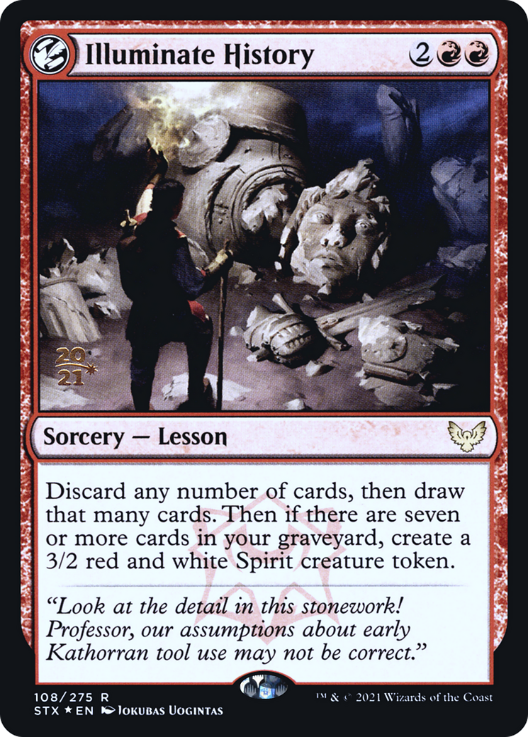 Illuminate History [Strixhaven: School of Mages Prerelease Promos]-1