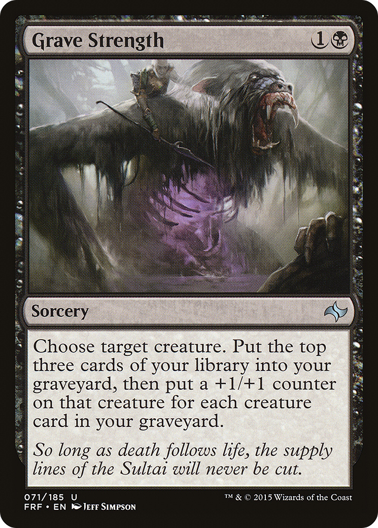Grave Strength [Fate Reforged]-1