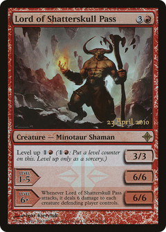 Lord of Shatterskull Pass [Rise of the Eldrazi Prerelease Promos]-1