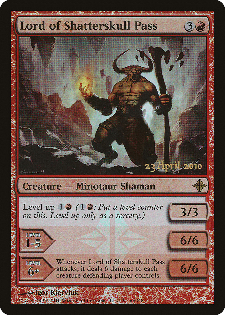 Lord of Shatterskull Pass [Rise of the Eldrazi Prerelease Promos]-1