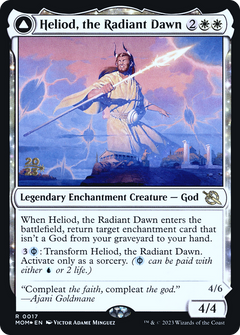 Heliod, the Radiant Dawn // Heliod, the Warped Eclipse [March of the Machine Prerelease Promos]-1