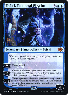Teferi, Temporal Pilgrim [The Brothers' War Prerelease Promos]-1
