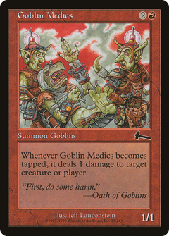Goblin Medics [Urza's Legacy]-1