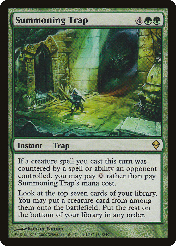 Summoning Trap [Zendikar]-1