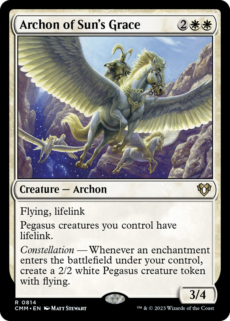 Archon of Sun's Grace [Commander Masters]-1