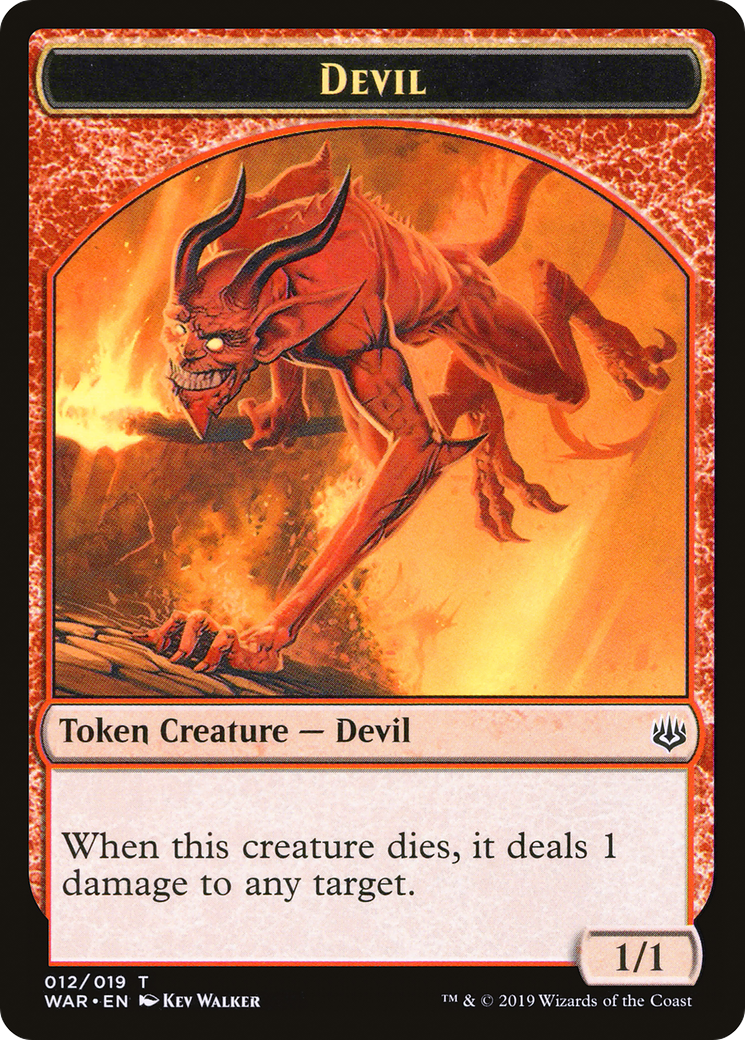Devil Token [War of the Spark Tokens]-1