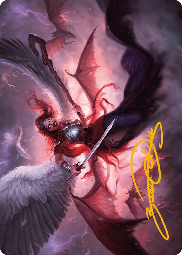 Kaalia of the Vast // Kaalia of the Vast (AMH3-022) - Modern Horizons 3 Art Series (Borderless) Foil-1