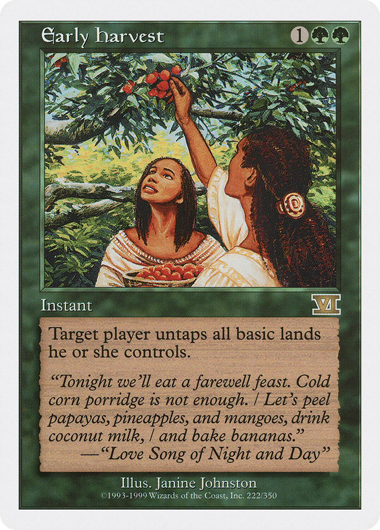 Early Harvest [Classic Sixth Edition]-1