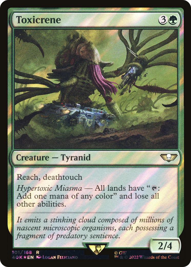 Toxicrene (Surge Foil) (40K-101) - Warhammer 40,000 Commander Foil-1