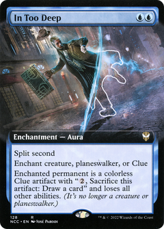 In Too Deep (Extended Art) [Streets of New Capenna Commander]-1