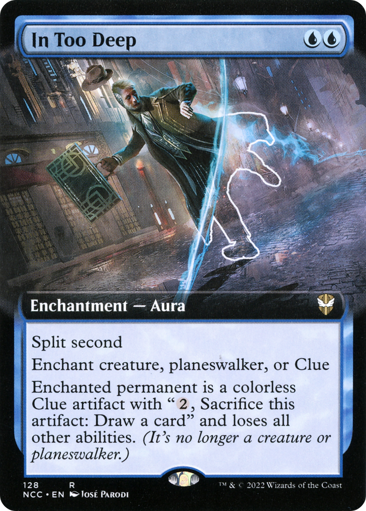 In Too Deep (Extended Art) [Streets of New Capenna Commander]-1