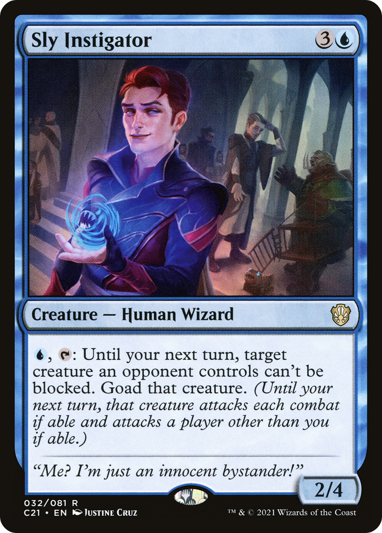 Sly Instigator [Commander 2021]-1