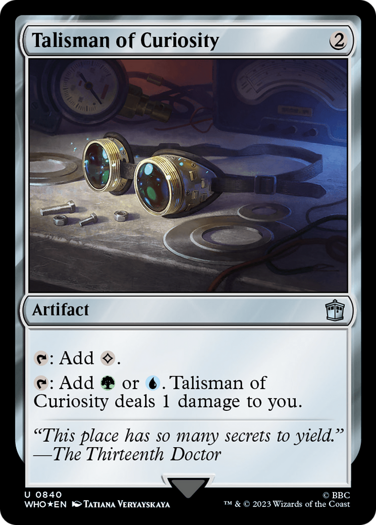 Talisman of Curiosity (Surge Foil) [Doctor Who]-1