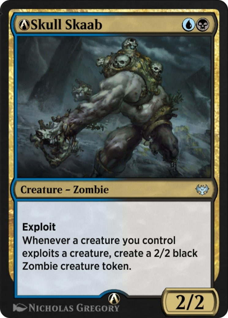 A-Skull Skaab (VOW-A-248) - Innistrad: Crimson Vow-1