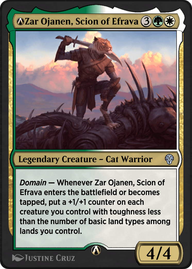 A-Zar Ojanen, Scion of Efrava (DMU-A-227) - Dominaria United-1