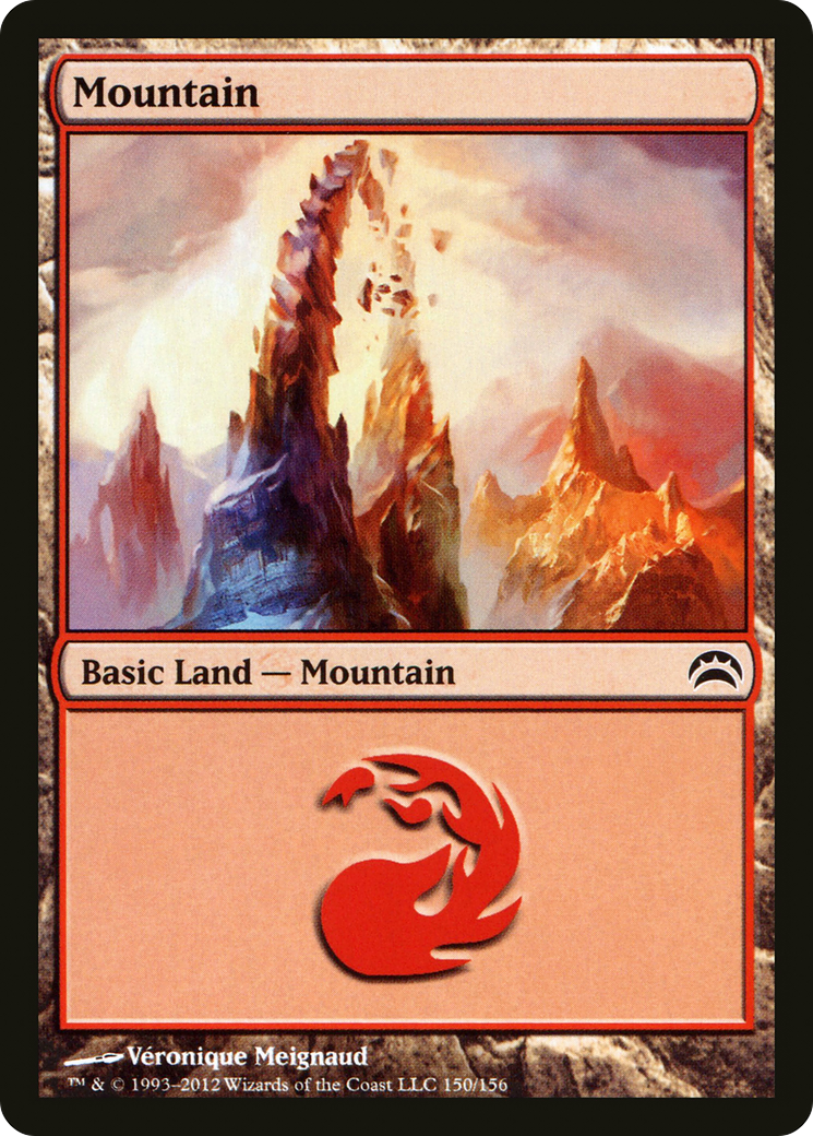 Mountain (150) [Planechase 2012]-1