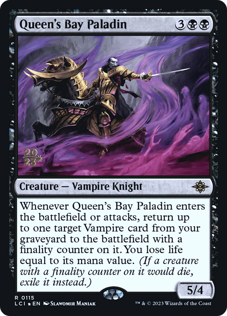 Queen's Bay Paladin [The Lost Caverns of Ixalan Prerelease Cards]-1