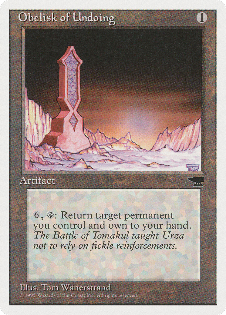 Obelisk of Undoing [Chronicles]-1