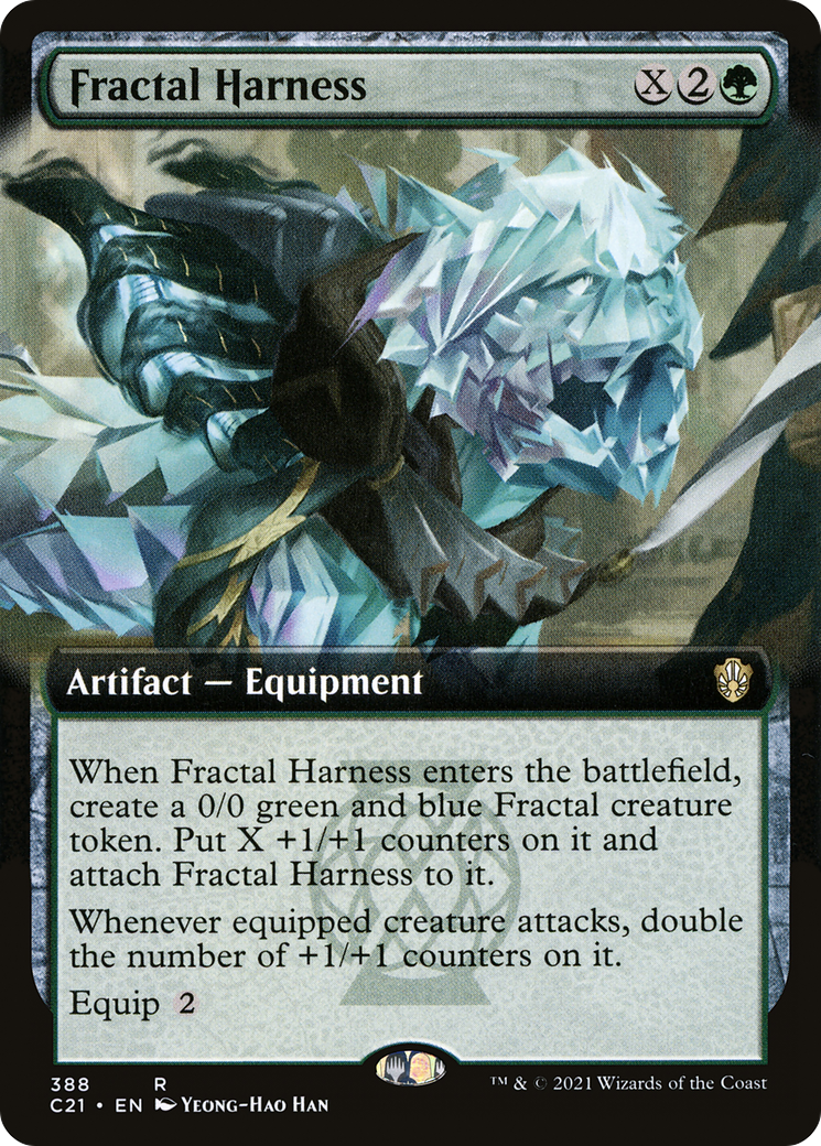 Fractal Harness (Extended Art) [Commander 2021]-1