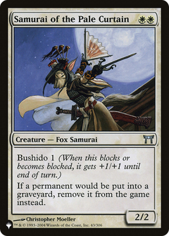 Samurai of the Pale Curtain [The List]-1