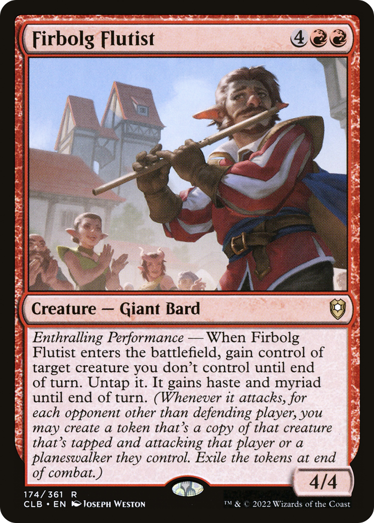 Firbolg Flutist [Commander Legends: Battle for Baldur's Gate]-1